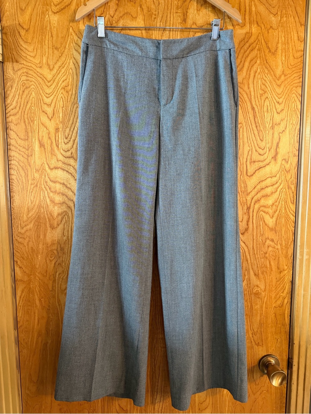 Mexx Wide-Leg Dress Pants in Gray